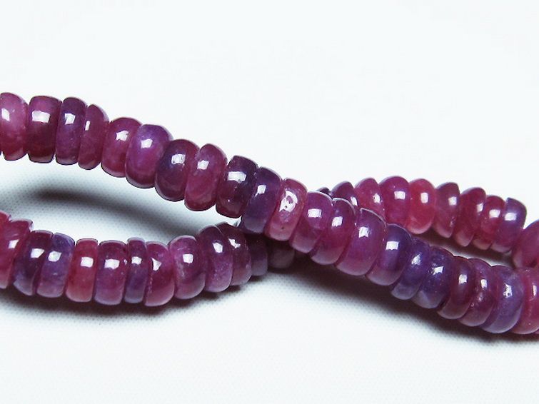 ルビー ブレスレット 9mm [T430-4727] 2枚目