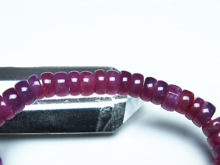 ルビー ブレスレット 8mm [T430-4728] 2枚目