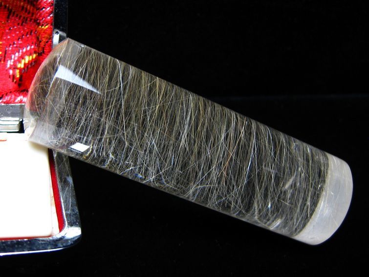 豪華プラチナルチル 印材  18mm [t44-649] 3枚目