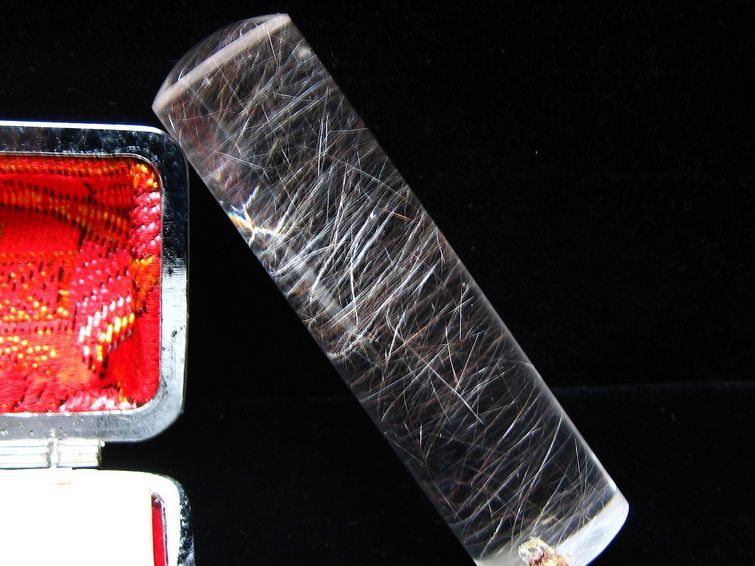 豪華プラチナルチル 印材  15mm [t44-660] 2枚目