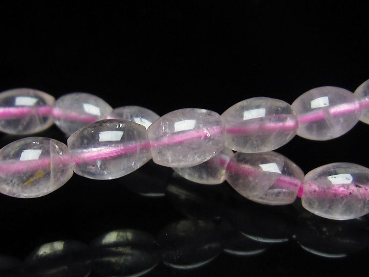 ローズクォーツ 天珠 ブレスレット [T446-1595] 2枚目