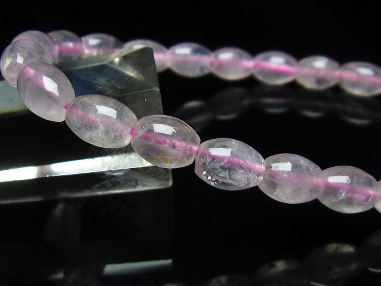 ローズクォーツ 天珠 ブレスレット [T446-1595] 3枚目