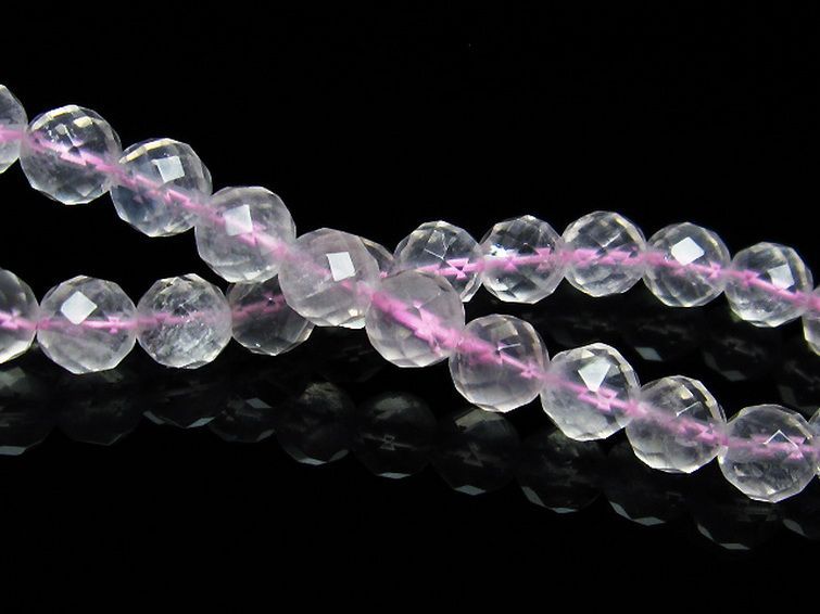 ローズクォーツ ブレスレット 8mm [T446-1937] 2枚目