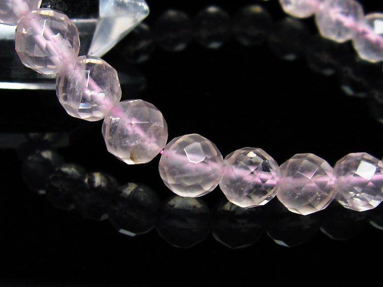 ローズクォーツ ブレスレット 8mm [T446-1943] 3枚目