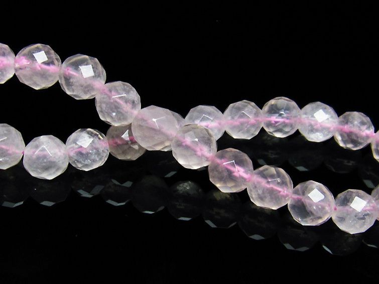 ローズクォーツ ブレスレット 8mm [T446-1964] 2枚目