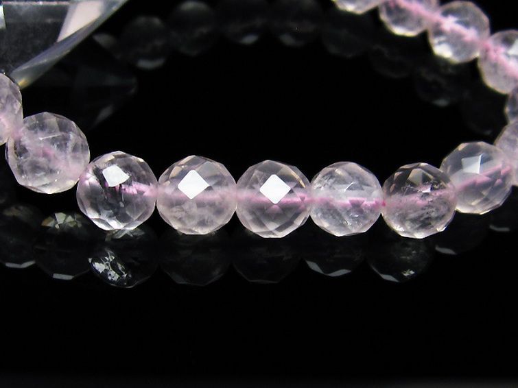 ローズクォーツ ブレスレット 8mm [T446-1971] 3枚目