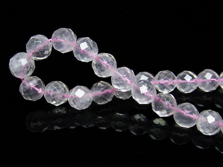 ローズクォーツ ブレスレット 8mm [T446-1974] 2枚目