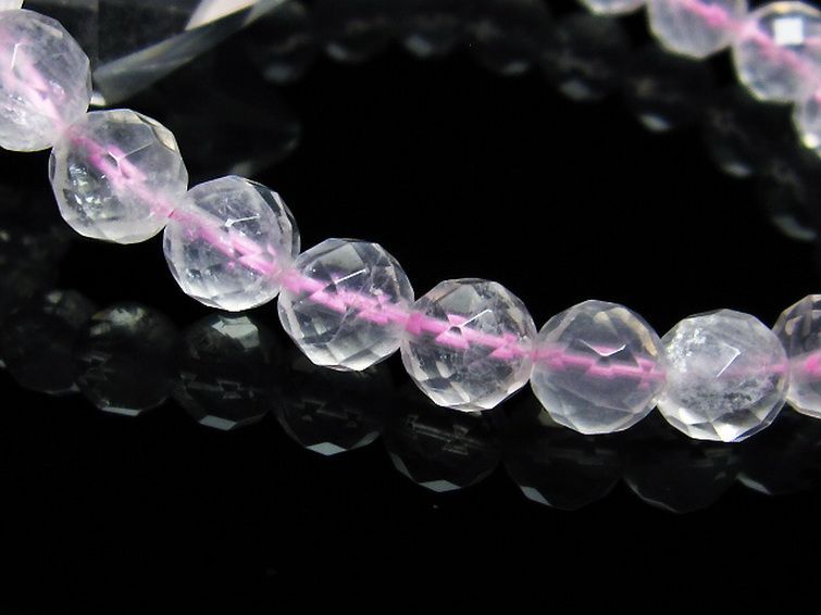 ローズクォーツ ブレスレット 8mm [T446-1974] 3枚目