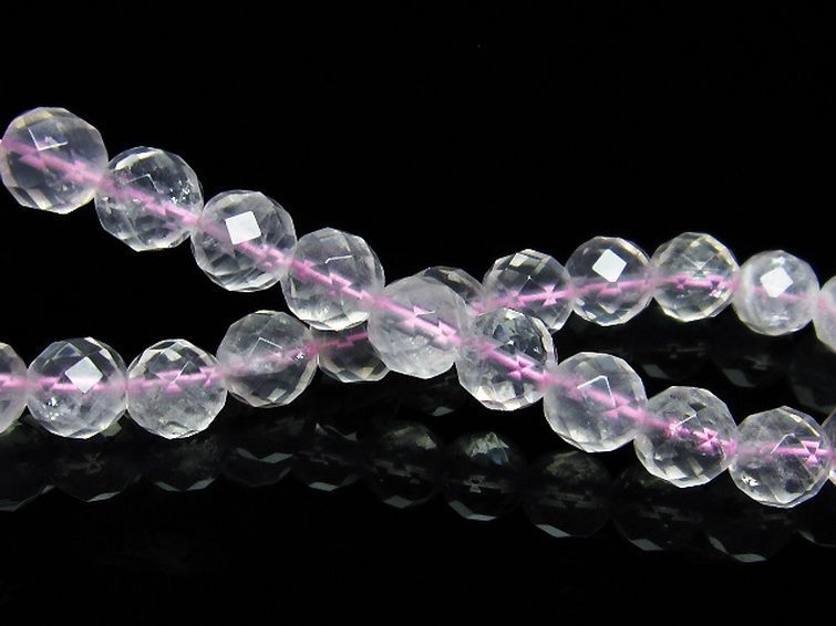 ローズクォーツ ブレスレット 8mm [T446-1998] 2枚目