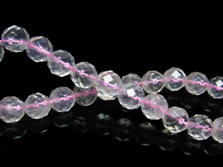 ローズクォーツ ブレスレット 8mm [T446-2017] 2枚目