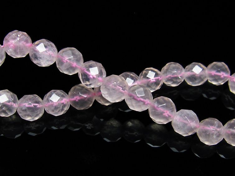 ローズクォーツ ブレスレット 8mm [T446-2024] 2枚目