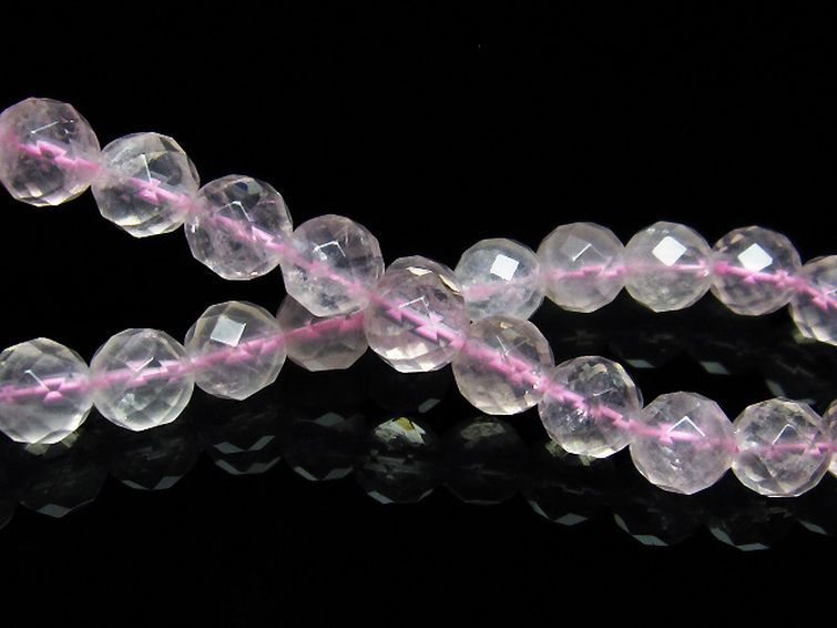 ローズクォーツ ブレスレット 8mm [T446-2031] 2枚目