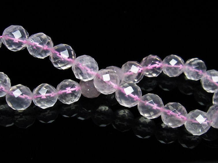 ローズクォーツ ブレスレット 8mm [T446-2033] 2枚目