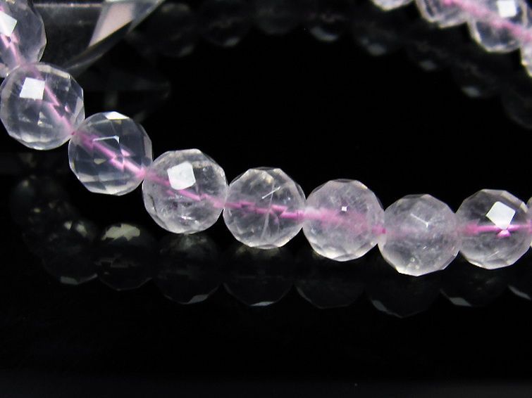ローズクォーツ ブレスレット 8mm [T446-2068] 3枚目