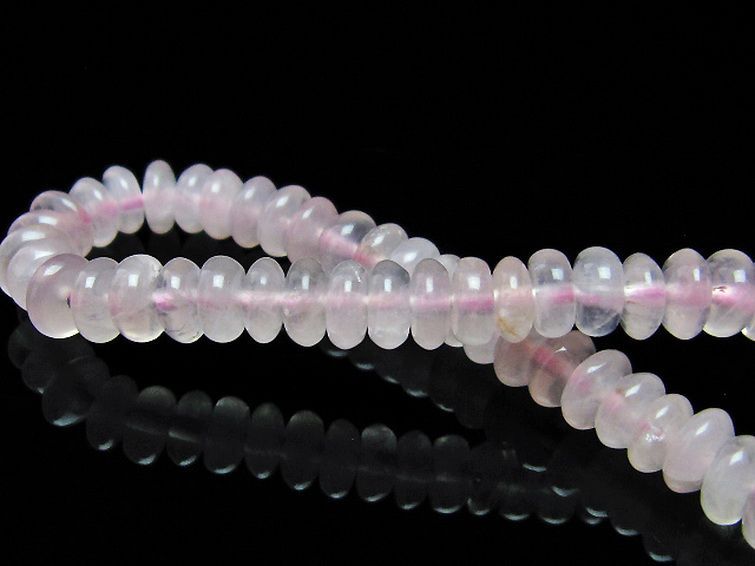 ローズクォーツ ブレスレット 6mm [T446-2320] 2枚目