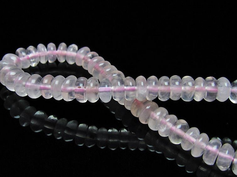 ローズクォーツ ブレスレット 6mm [T446-2337] 2枚目