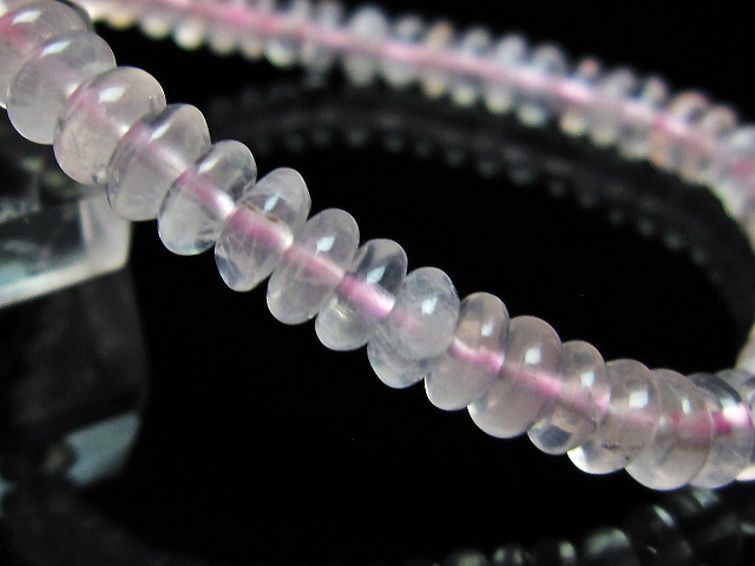 ローズクォーツ ブレスレット 6mm [T446-2337] 3枚目