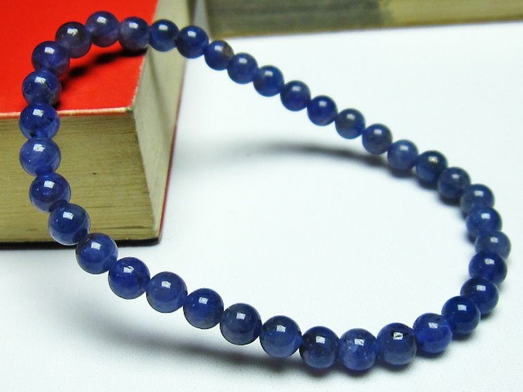 タンザナイト ブレスレット 5mm [T449-1096] 1枚目