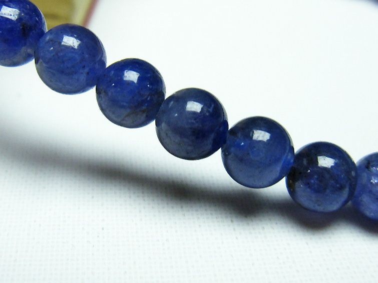 タンザナイト ブレスレット 5mm [T449-1096] 2枚目