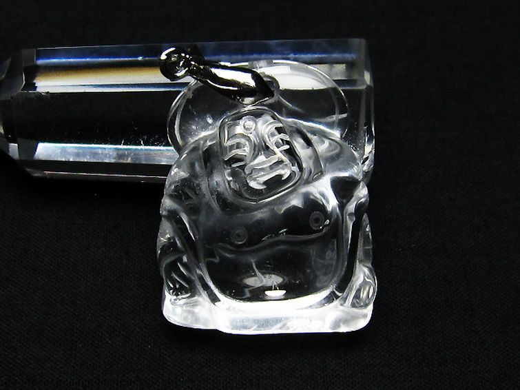 ヒマラヤ水晶 布袋様 ペンダント [T454-1627] 2枚目