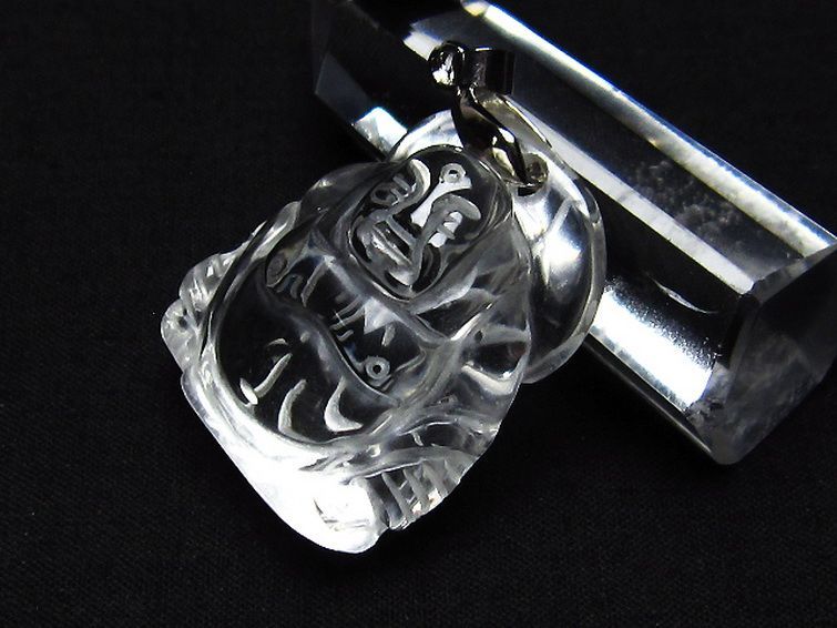 ヒマラヤ水晶 布袋様 ペンダント [T454-1634] 3枚目