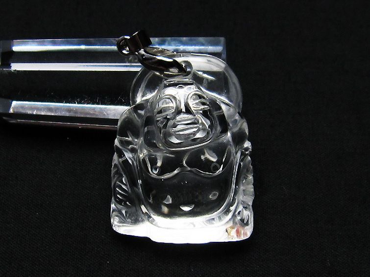 ヒマラヤ水晶 布袋様 ペンダント [T454-1708] 2枚目