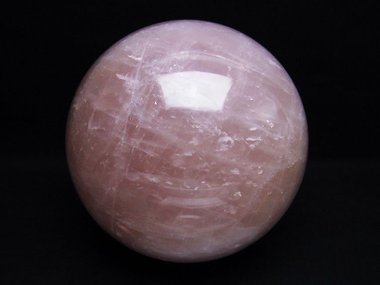 5.5Kg ローズクォーツ 丸玉 158mm [T456-13130] 1枚目