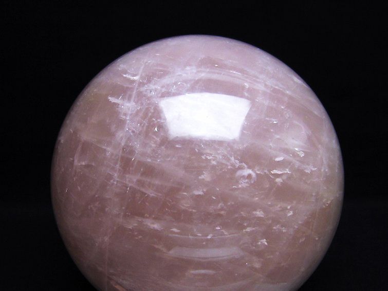 5.5Kg ローズクォーツ 丸玉 158mm [T456-13130] 2枚目