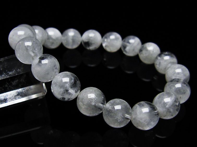 ラビットヘア ファントム 水晶 ブレスレット 10mm [T458-1138] 1枚目