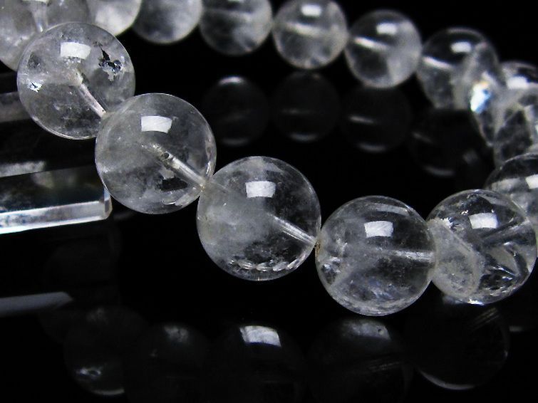 ラビットヘア ファントム 水晶 ブレスレット 14mm [T458-1150] 3枚目