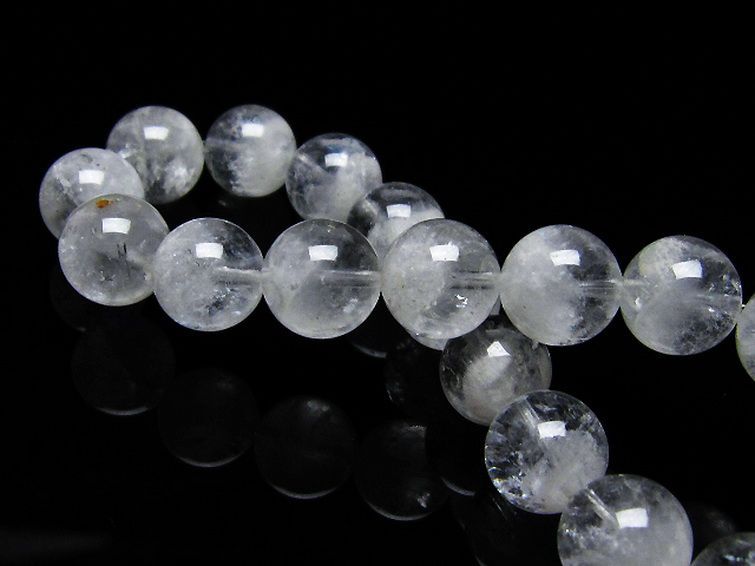 ラビットヘア ファントム 水晶 ブレスレット 10mm [T458-1165] 2枚目