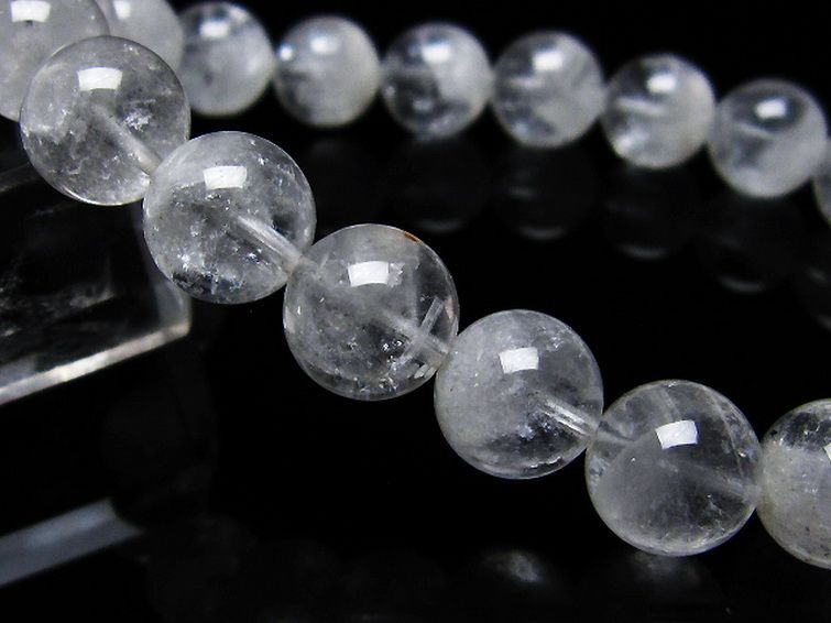 ラビットヘア ファントム 水晶 ブレスレット 10mm [T458-1165] 3枚目