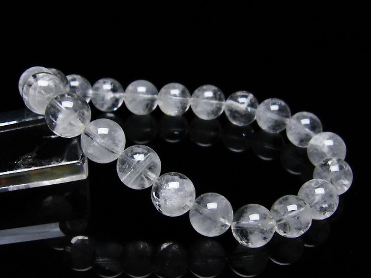 ラビットヘア ファントム 水晶 ブレスレット 10mm [T458-1170] 1枚目