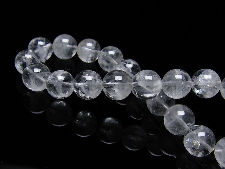 ラビットヘア ファントム 水晶 ブレスレット 10mm [T458-1170] 2枚目