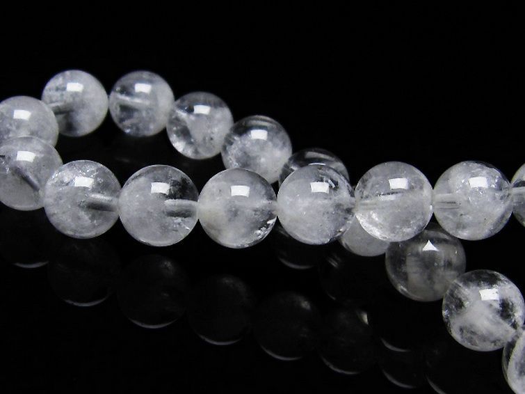 ラビットヘア ファントム 水晶 ブレスレット 9mm [T458-1311] 2枚目