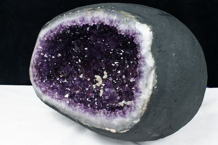 18.8Kg ウルグアイ産 サークルジオード カルサイト共生 アメジスト