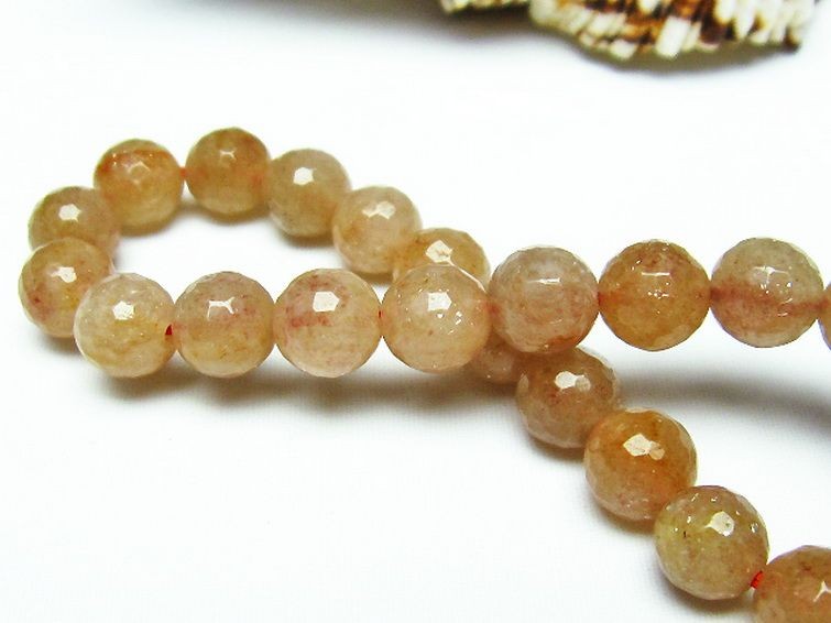 アフリカンストロベリークォーツ ブレスレット 8mm [T489-1232] 1枚目