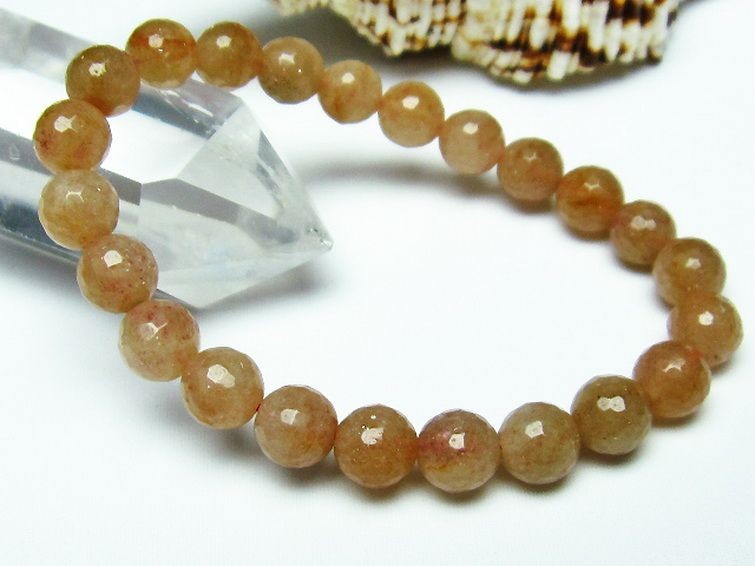 アフリカンストロベリークォーツ ブレスレット 8mm [T489-1232] 3枚目