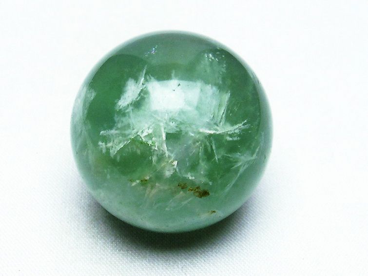 エンジェルフェザー フローライト 丸玉 37mm [T540-2099] 1枚目