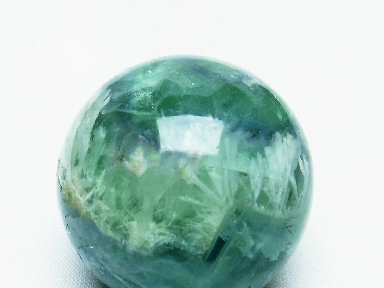 エンジェルフェザー フローライト 丸玉 40mm [T540-2126] 2枚目