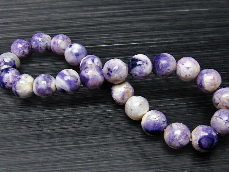 アメリカ ユタ州産 ティファニーストーン ブレスレット 8mm [T544-2337] 1枚目