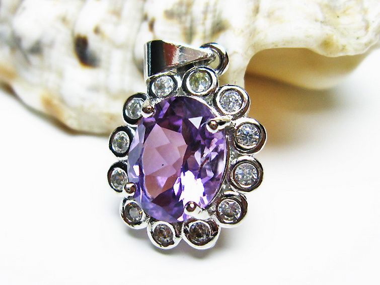 アメジスト ペンダント [T576-2099] 3枚目