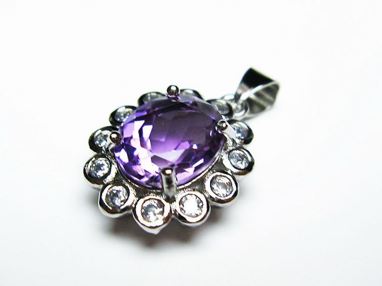アメジスト ペンダント [T576-2102] 1枚目
