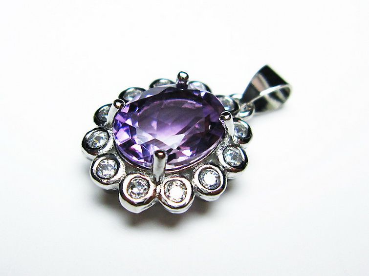 アメジスト ペンダント [T576-2106] 1枚目