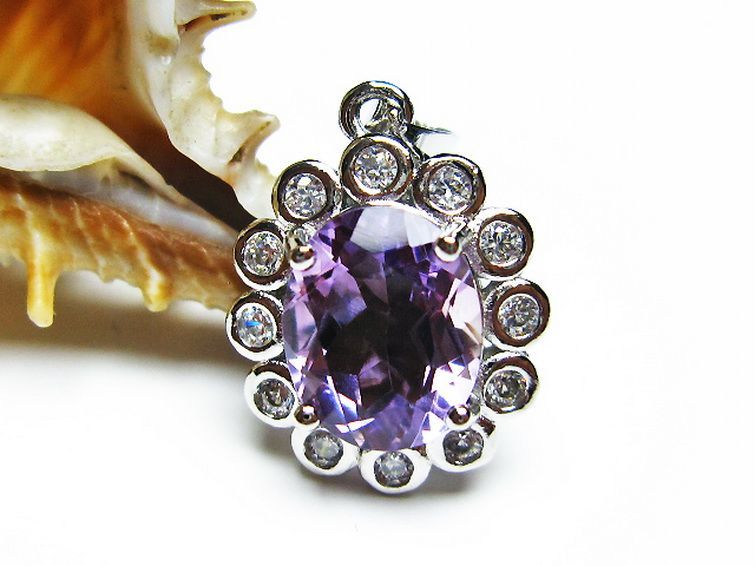 アメジスト ペンダント [T576-2106] 2枚目