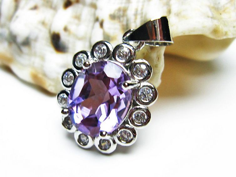 アメジスト ペンダント [T576-2119] 3枚目