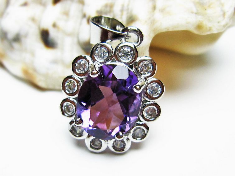 アメジスト ペンダント [T576-2122] 3枚目