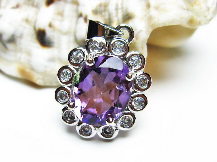 アメジスト ペンダント [T576-2129] 3枚目