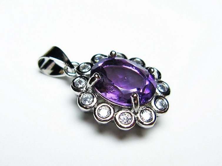 アメジスト ペンダント [T576-2131] 1枚目
