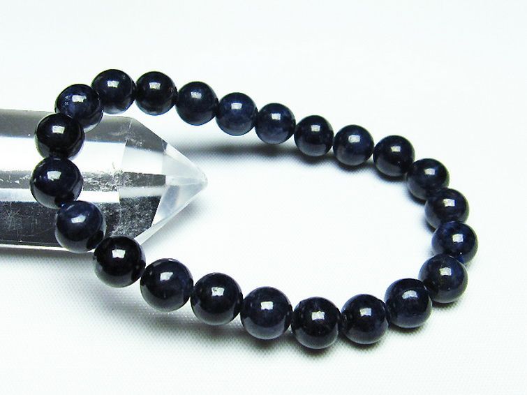 サファイア ブレスレット 8mm [T589-6065] 1枚目